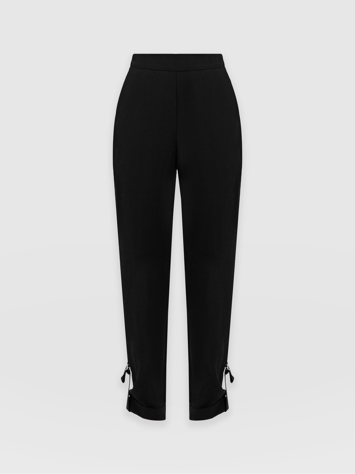 Austen Tapered Pant Black - Women's Trousers | Saint + Sofia® UK